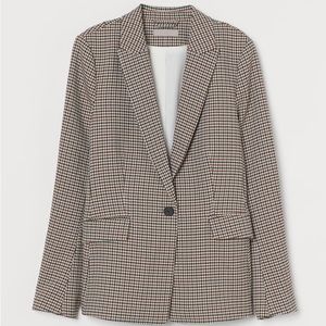 H&M Houndstooth Blazer